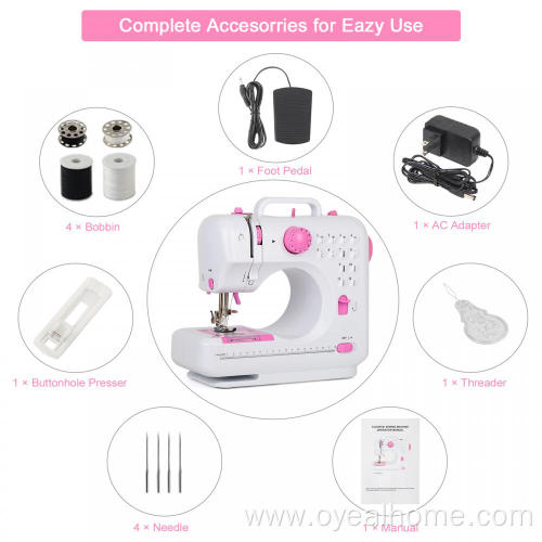 Mini Electric Portable Sewing Machine with 12 Stitches